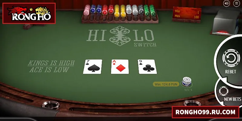 Hi-Lo là trò chơi dự đoán kết quả đơn giản, thú vị